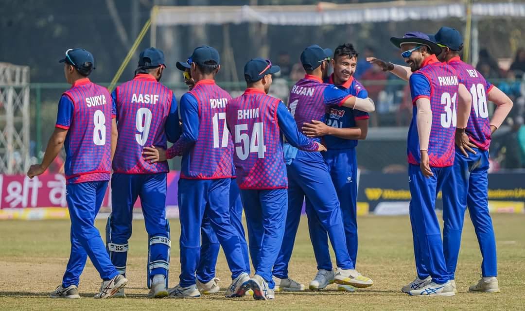 Nepal won the match against Canada by 4 wickets